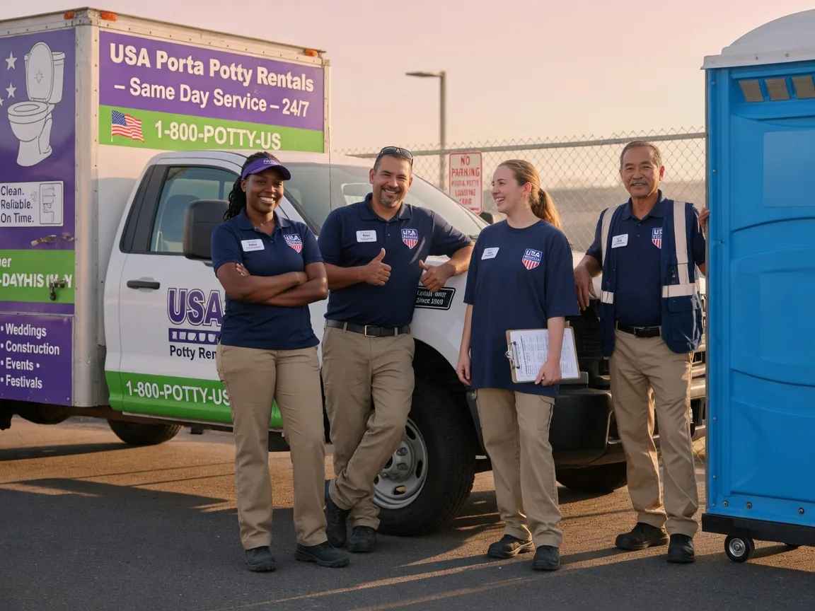 Porta Potty Rental company in Oliver, PA